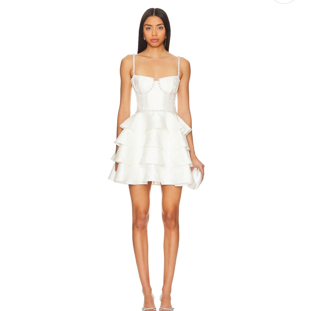 V. Chapman Luciana Corset Mini Dress